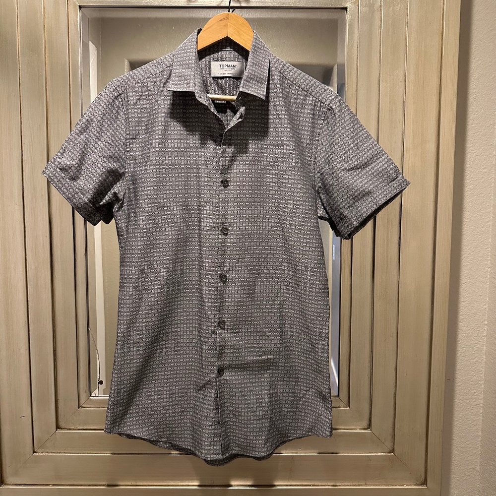 Topman button top dress shirt